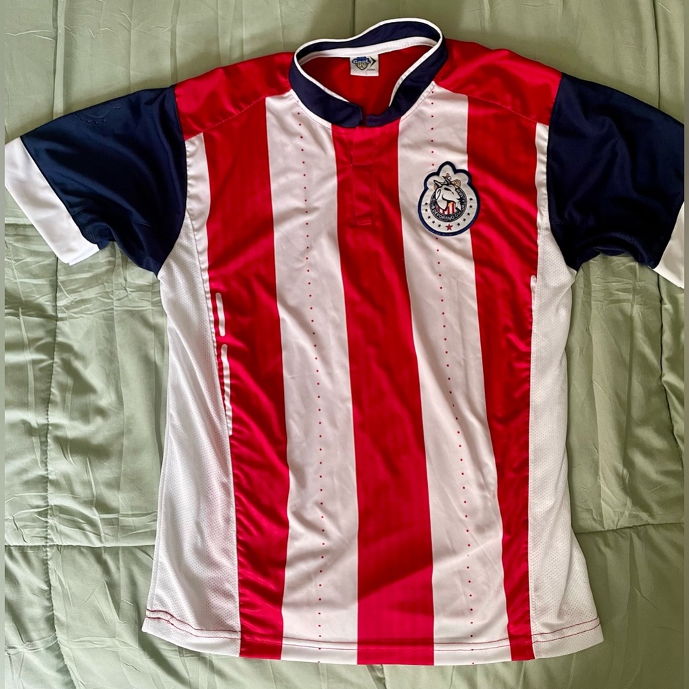Club Deportivo Guadalajara Authentic Jersey *Excellent Cond* Kids Sz L